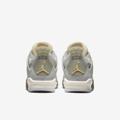 Air Jordan 4 Retro SE 'Craft' (2023) (GS) [DV2262-021] Athletic Basketball Sports Sneakers in Photon Dust / Pale Vanilla for Unisex Youth Kids Junior Boys Girls - AVBL MRKT (6)