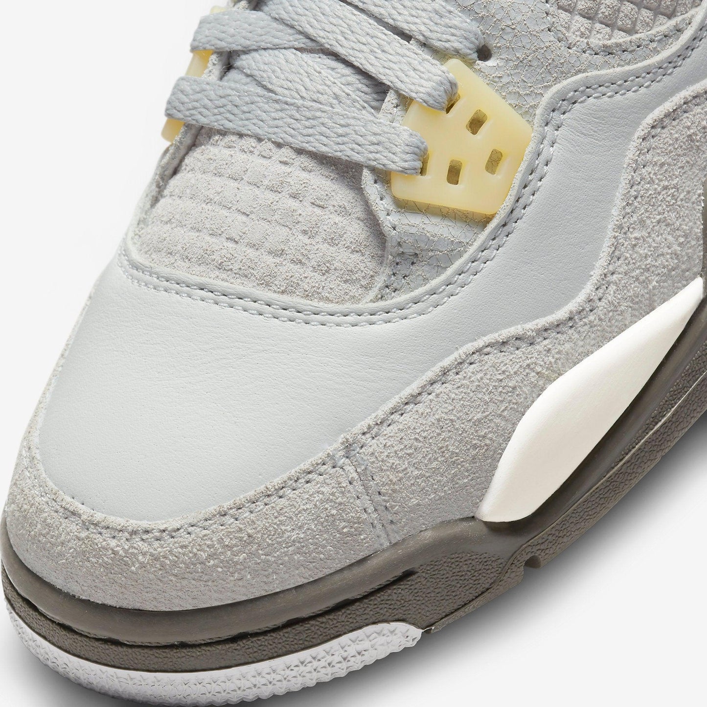 Air Jordan 4 Retro SE 'Craft' (2023) (GS) [DV2262-021] Athletic Basketball Sports Sneakers in Photon Dust / Pale Vanilla for Unisex Youth Kids Junior Boys Girls - AVBL MRKT (7)