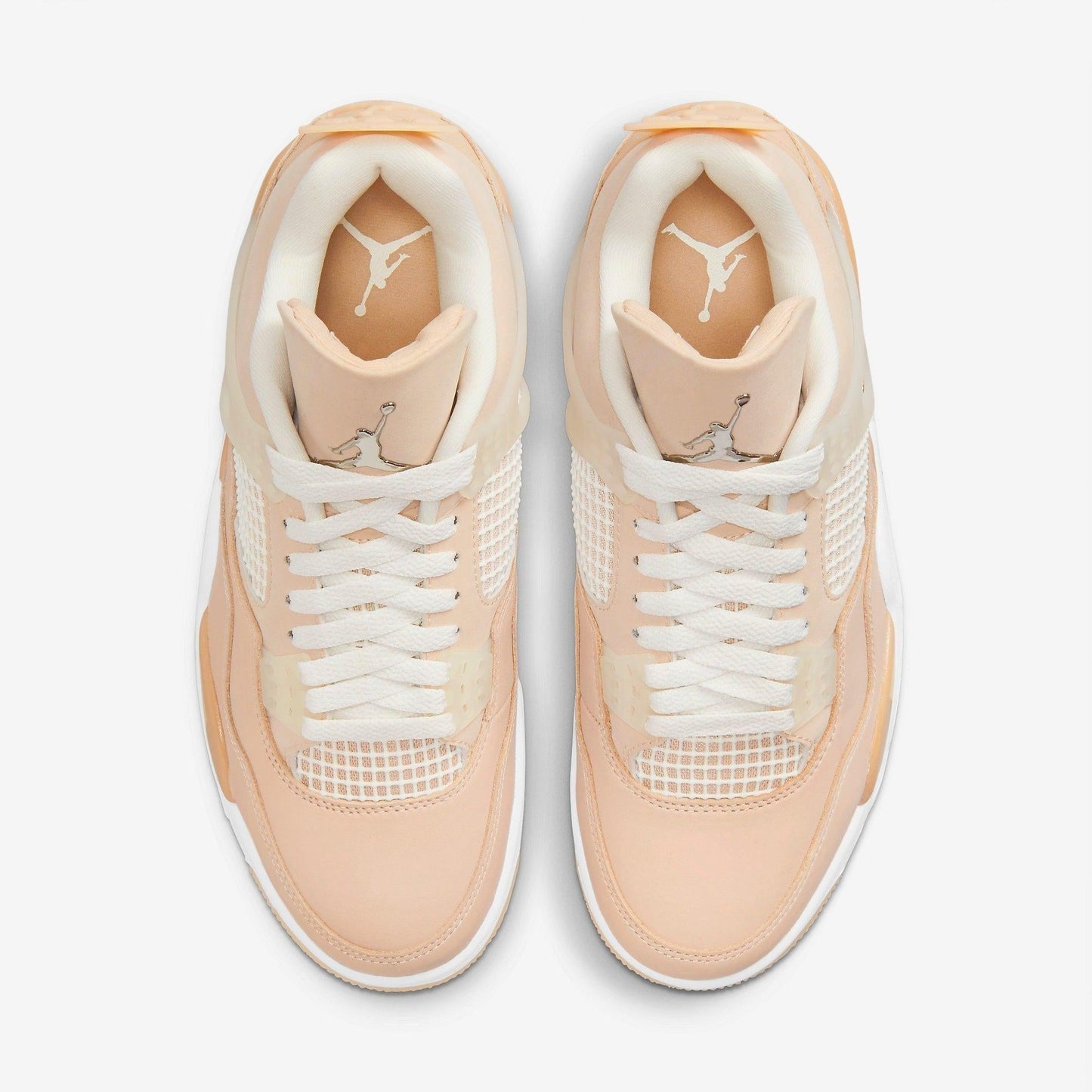 Air Jordan 4 Retro 'Shimmer' (2021) (Womens) [DJ0675-200] Athletic Basketball Sports Sneakers in Shimmer / Metallic Silver for Unisex Adult Female Ladies Girls WMNS - AVBL MRKT (5)