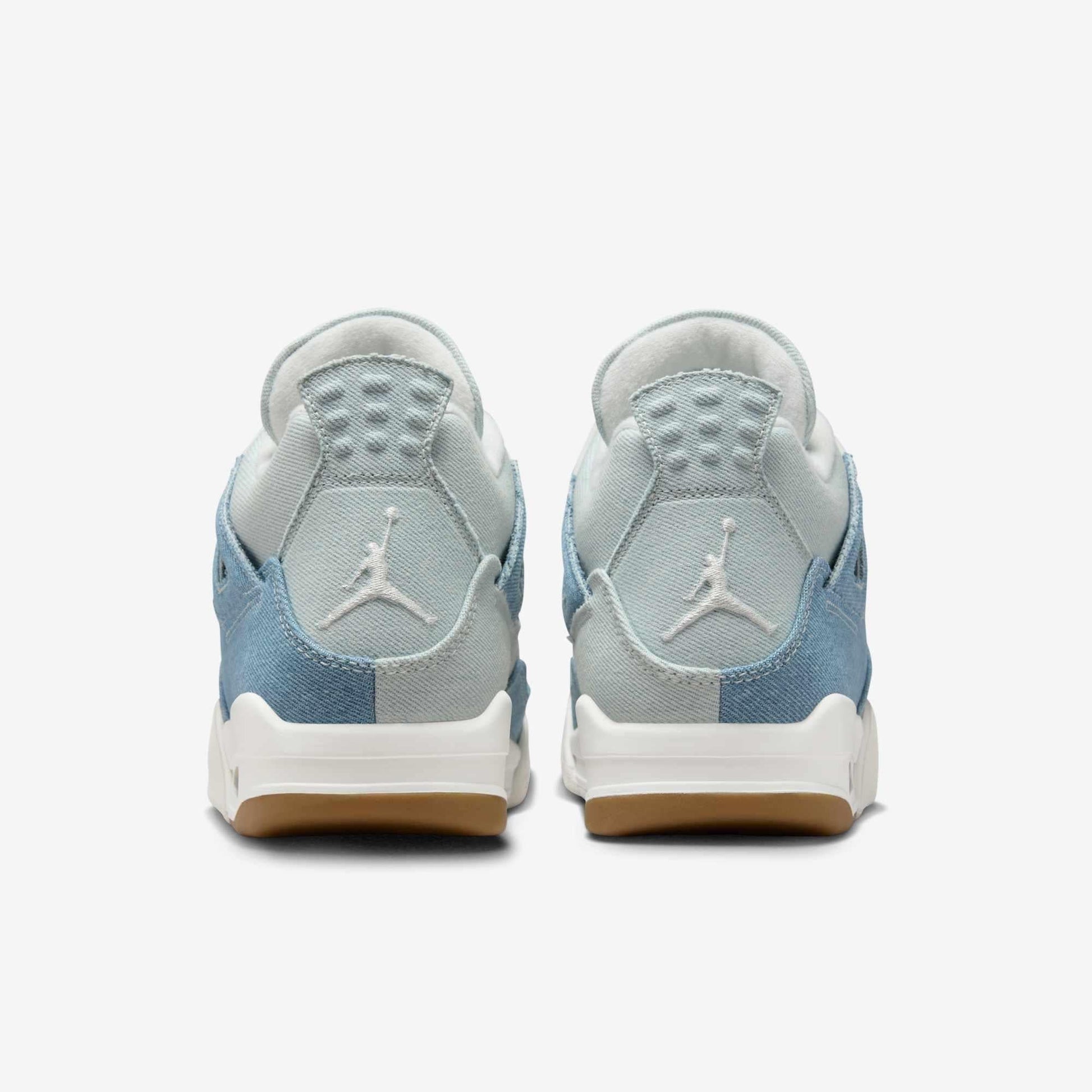 Air Jordan 4 Retro TEX 'Denim / Worn Blue' (2025) (Womens) [IB6716-100] Athletic Basketball Sports Sneakers in Sail / Sail - Gum Light Brown for Unisex Adult Female Ladies Girls WMNS - AVBL MRKT (6)