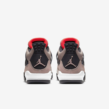 Air Jordan 4 Retro 'Taupe Haze' (2021) (GS) [DJ6249-200] Athletic Basketball Sports Sneakers in Taupe Haze / Infrared 23 - Black - White for Unisex Youth Kids Junior Boys Girls - AVBL MRKT (6)
