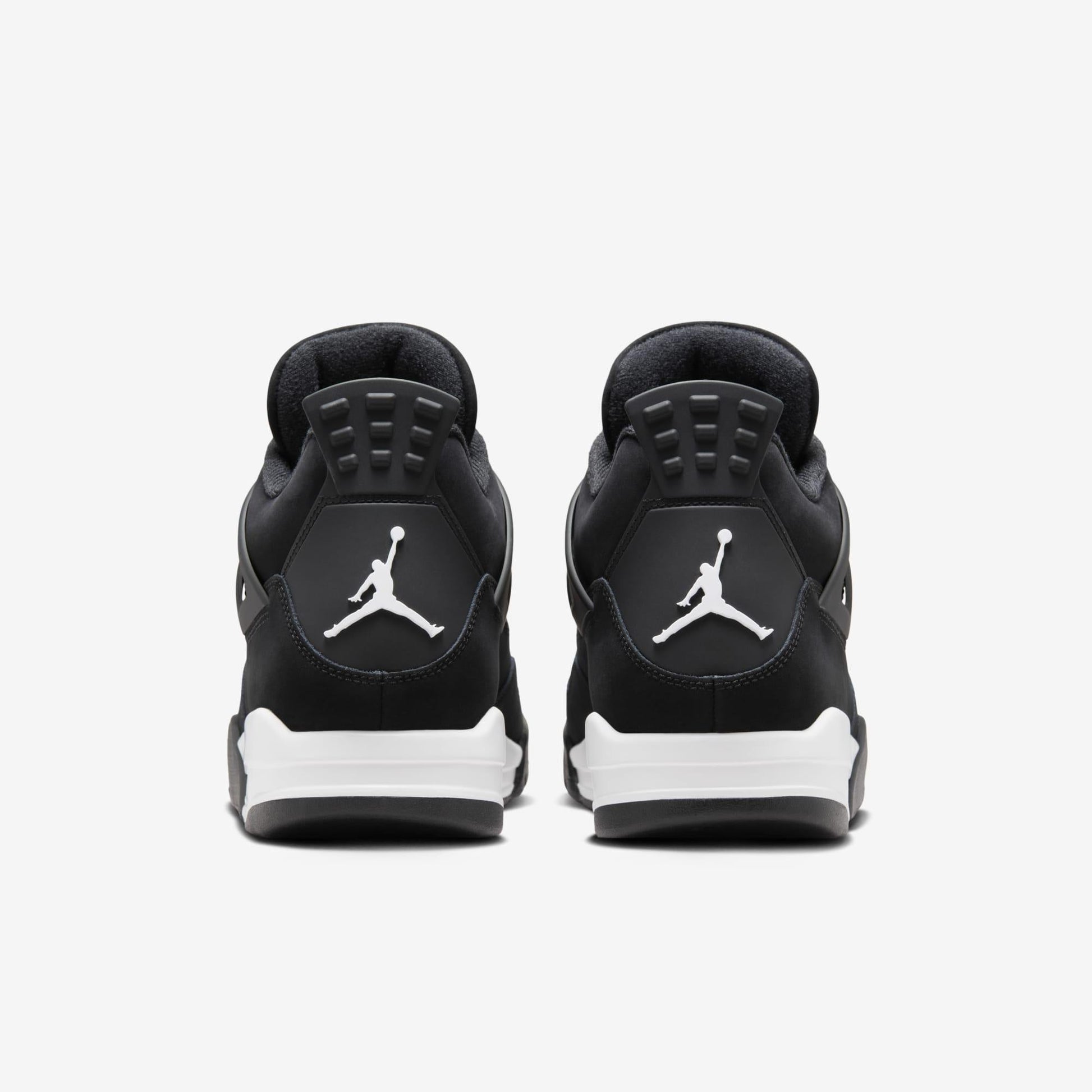 Air Jordan 4 Retro 'White Thunder' (2024) [FQ8138-001] Athletic Basketball Sports Sneakers in Black / White - Black for Unisex Adult Mens - AVBL MRKT (6)
