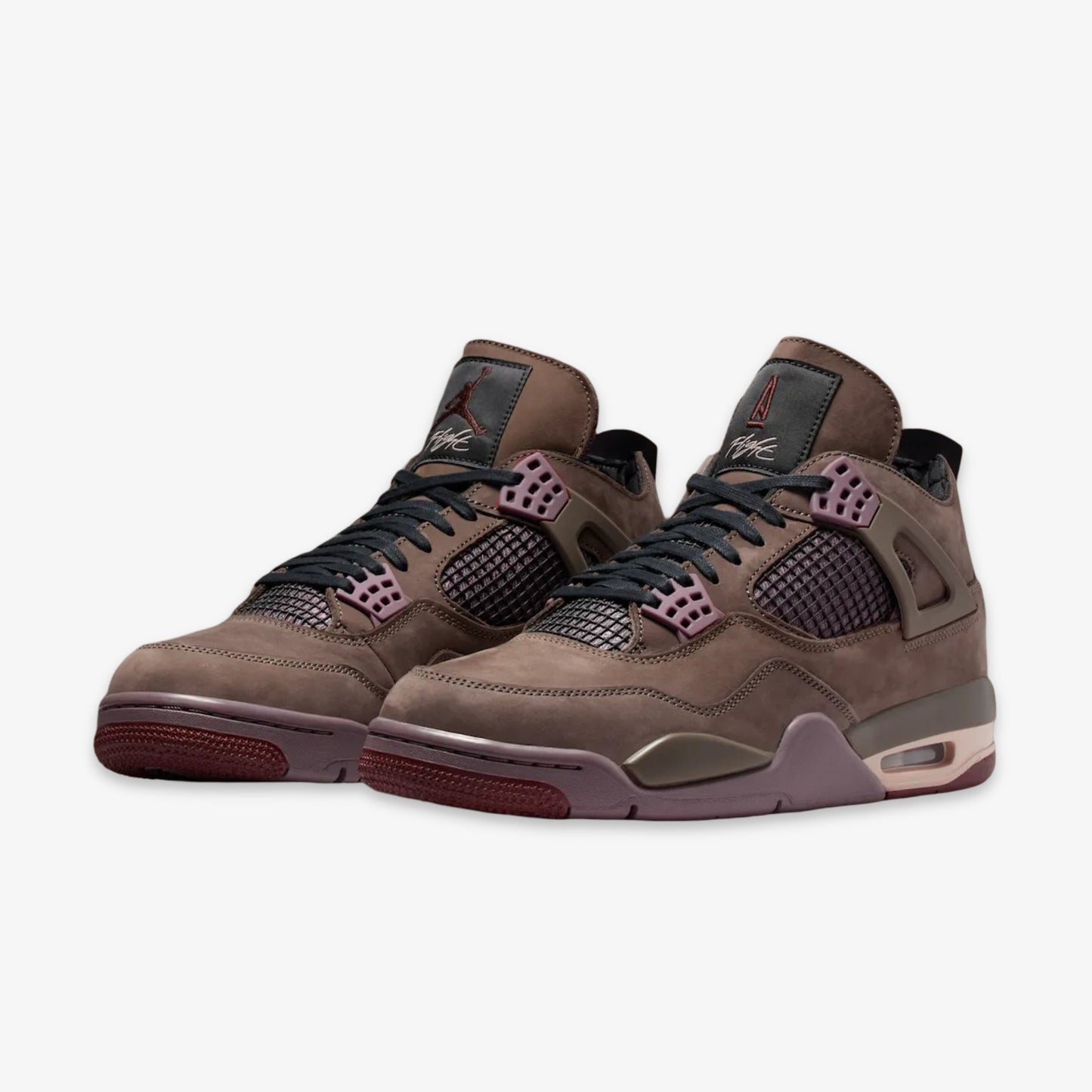 Air Jordan 4 Retro x A Ma Maniere 'Built For This: Homecoming / Dark Mocha' (2025) [IF3102-200] Athletic Basketball Sports Sneakers in Dark Mocha / Bronze Eclipse - Black - Violet Ore for Unisex Adult Mens - AVBL MRKT (1)