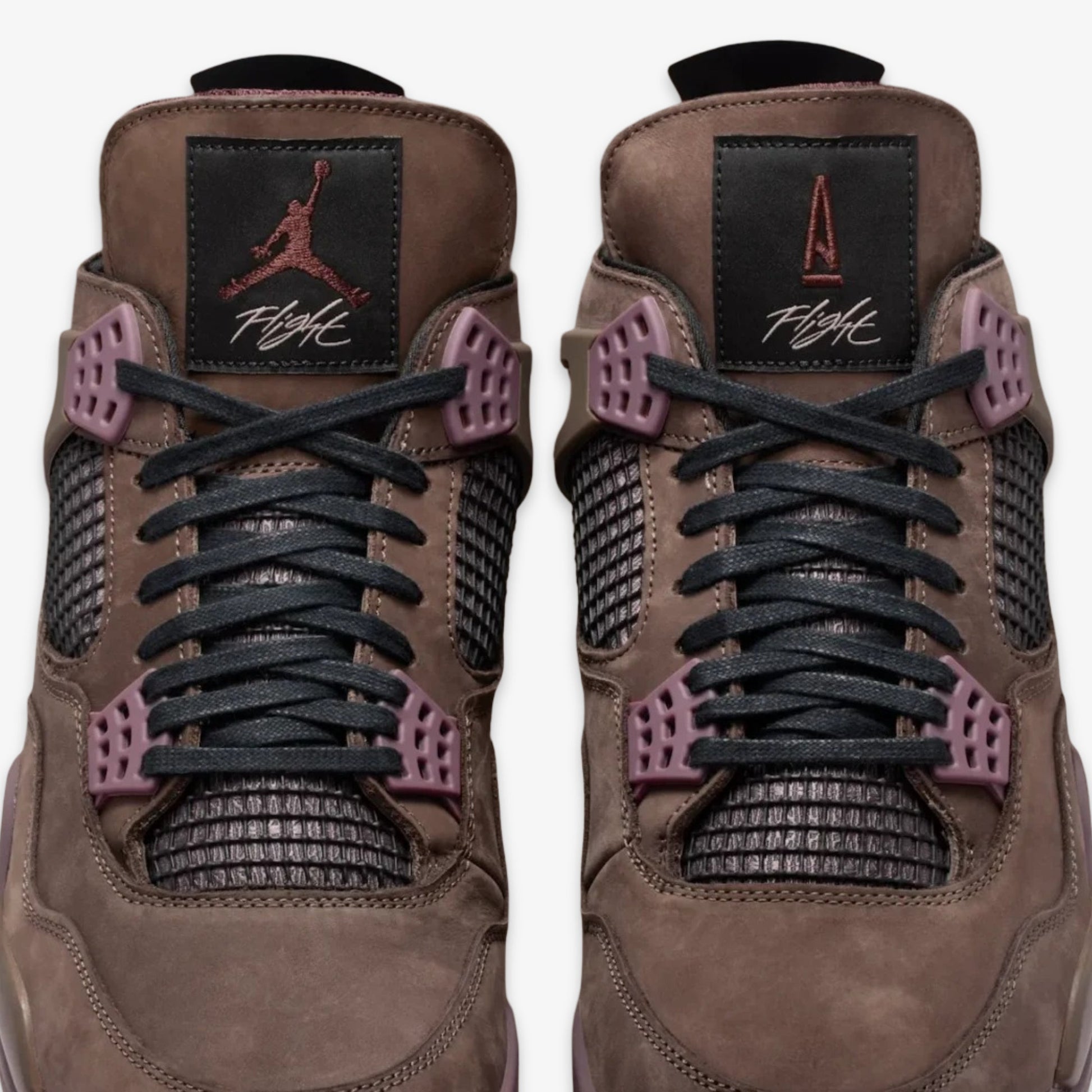 Air Jordan 4 Retro x A Ma Maniere 'Built For This: Homecoming / Dark Mocha' (2025) [IF3102-200] Athletic Basketball Sports Sneakers in Dark Mocha / Bronze Eclipse - Black - Violet Ore for Unisex Adult Mens - AVBL MRKT (6)
