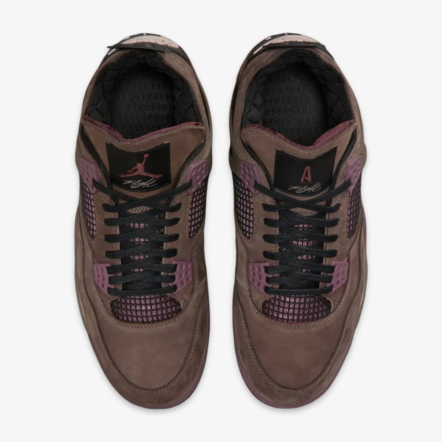 Air Jordan 4 Retro x A Ma Maniere 'Built For This: Homecoming / Dark Mocha' (2025) [IF3102-200] Athletic Basketball Sports Sneakers in Dark Mocha / Bronze Eclipse - Black - Violet Ore for Unisex Adult Mens - AVBL MRKT (5)