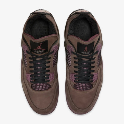 Air Jordan 4 Retro x A Ma Maniere 'Built For This: Homecoming / Dark Mocha' (2025) [IF3102-200] Athletic Basketball Sports Sneakers in Dark Mocha / Bronze Eclipse - Black - Violet Ore for Unisex Adult Mens - AVBL MRKT (5)