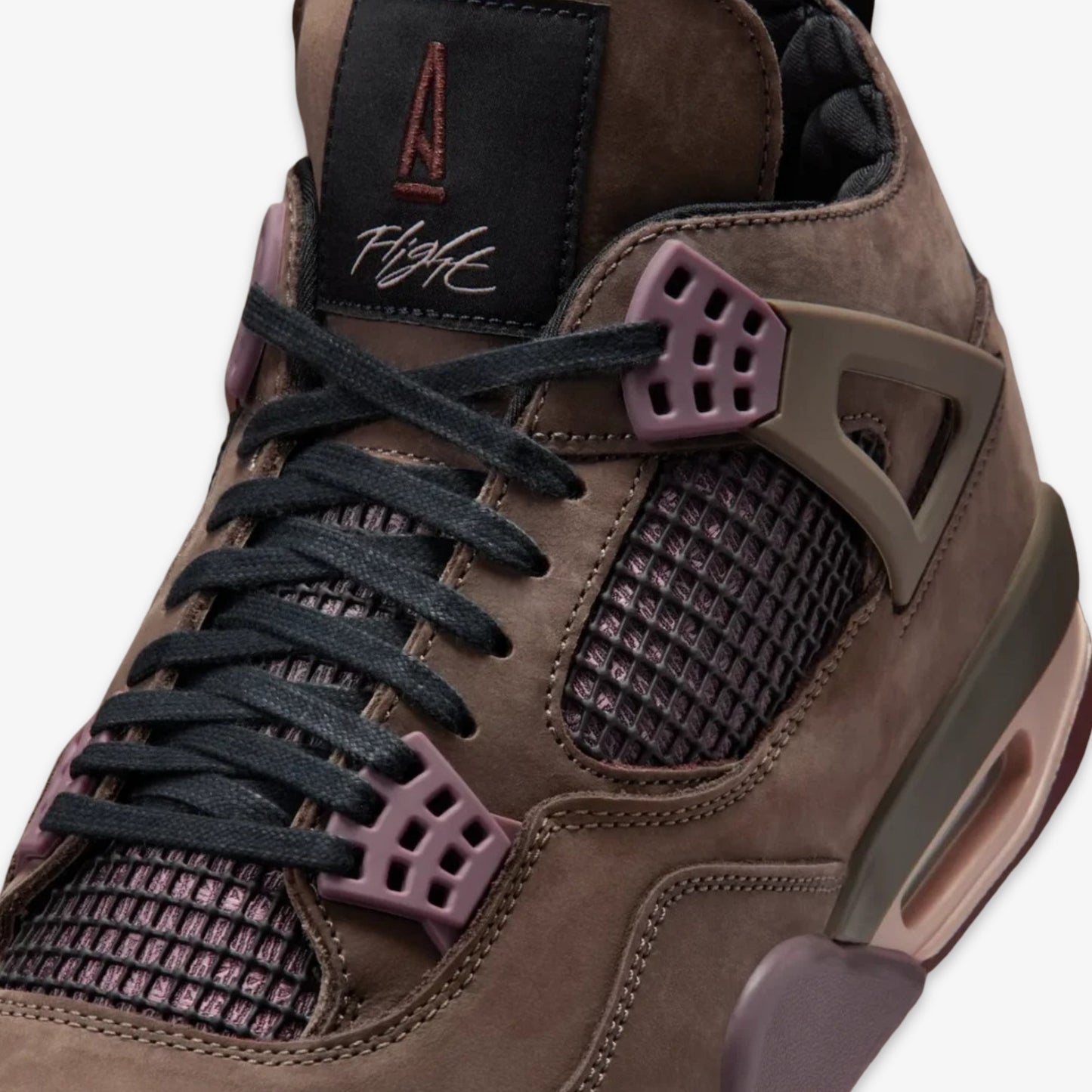 Air Jordan 4 Retro x A Ma Maniere 'Built For This: Homecoming / Dark Mocha' (2025) [IF3102-200] Athletic Basketball Sports Sneakers in Dark Mocha / Bronze Eclipse - Black - Violet Ore for Unisex Adult Mens - AVBL MRKT (9)