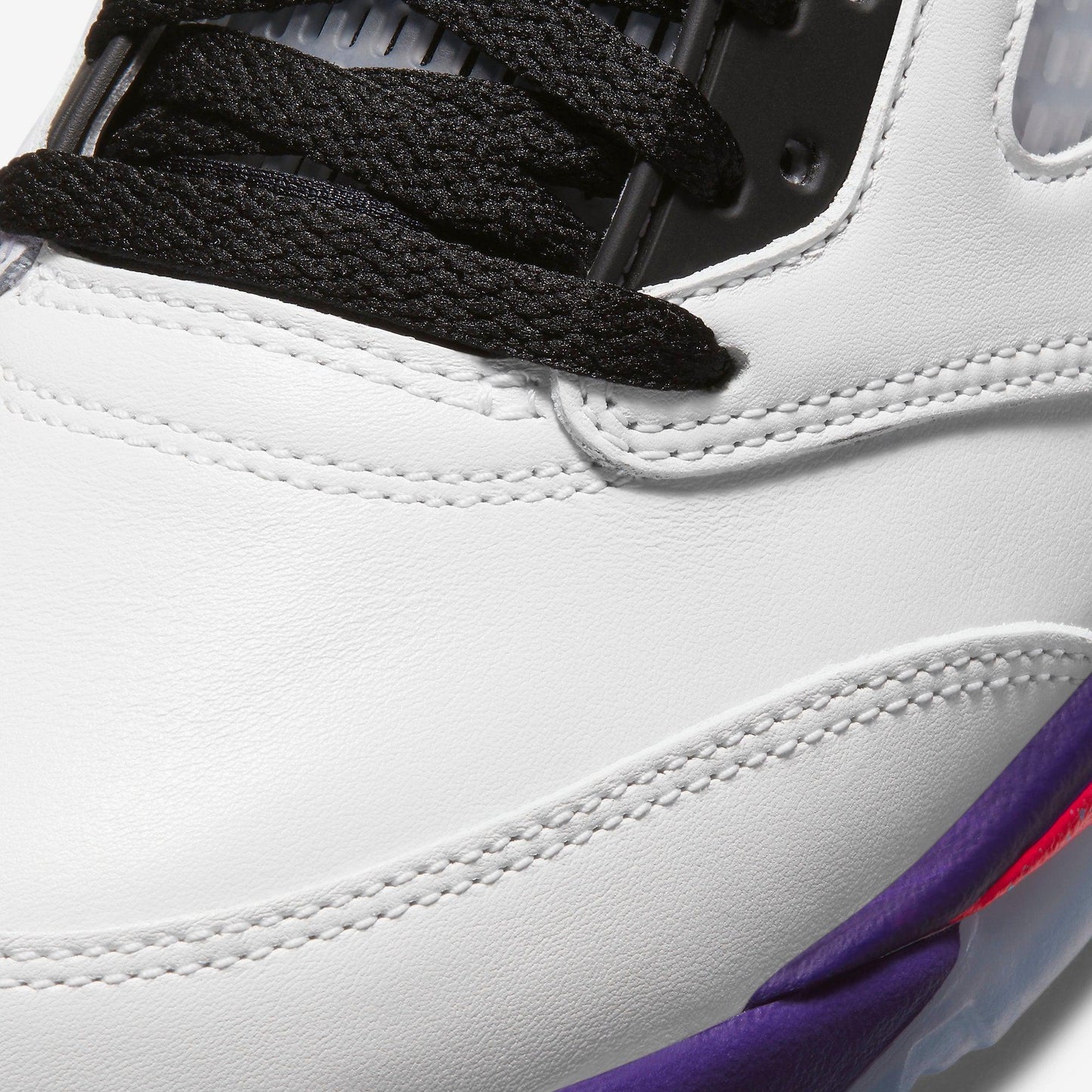 Air Jordan 5 Retro 'Alternate Bel-Air' (2020) [DB3335-100] Athletic Basketball Sports Sneakers in White / Ghost Green - Court Purple for Unisex Adult Mens - AVBL MRKT (7)