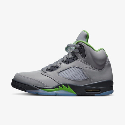 Air Jordan 5 Retro 'Green Bean' (2022) [DM9014-003] Athletic Basketball Sports Sneakers in Silver / Green Bean - Flint Grey for Unisex Adult Mens - AVBL MRKT (2)