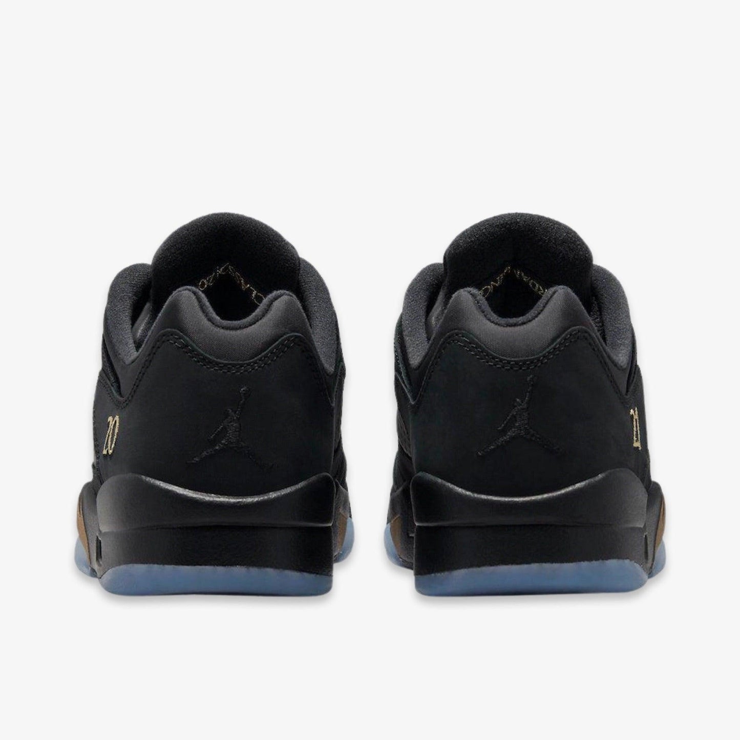 Air Jordan 5 Retro Low WF 'Wings Class of 2020-2021' (2021) [DJ1094-001] Athletic Basketball Sports Sneakers in Black / Metallic Gold for Unisex Adult Mens - AVBL MRKT (5)