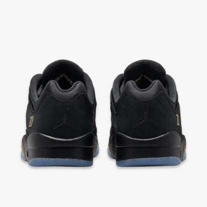 Air Jordan 5 Retro Low WF 'Wings Class of 2020-2021' (2021) [DJ1094-001] Athletic Basketball Sports Sneakers in Black / Metallic Gold for Unisex Adult Mens - AVBL MRKT (5)