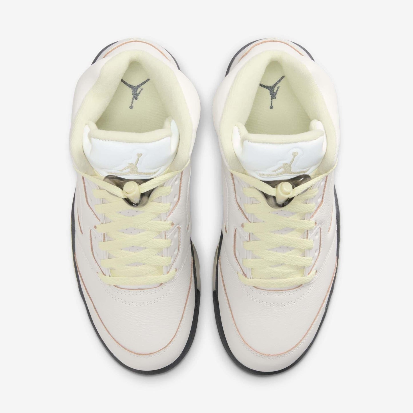 Air Jordan 5 Retro 'Luminous Green' (2025) (Womens) [IM7592-130] Athletic Basketball Sports Sneakers in Sail / Luminous Green - Anthracite for Unisex Adult Female Ladies Girls WMNS - AVBL MRKT (5)