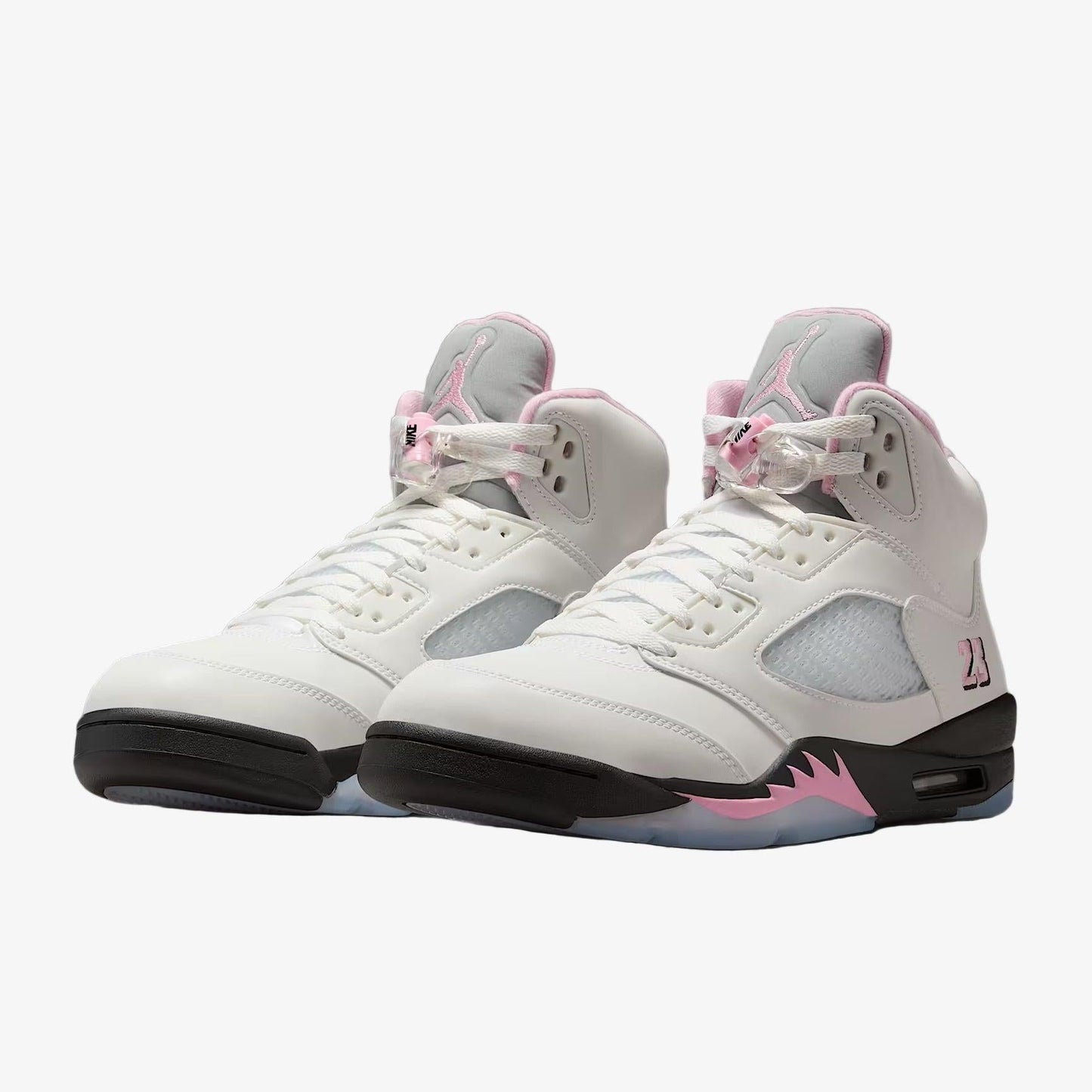Air Jordan 5 Retro OG '35th Anniversary / Medium Soft Pink' (2025) [HQ7978-102] Athletic Basketball Sports Sneakers in White / Medium Soft Pink - Black for Unisex Adult Mens - AVBL MRKT (1)