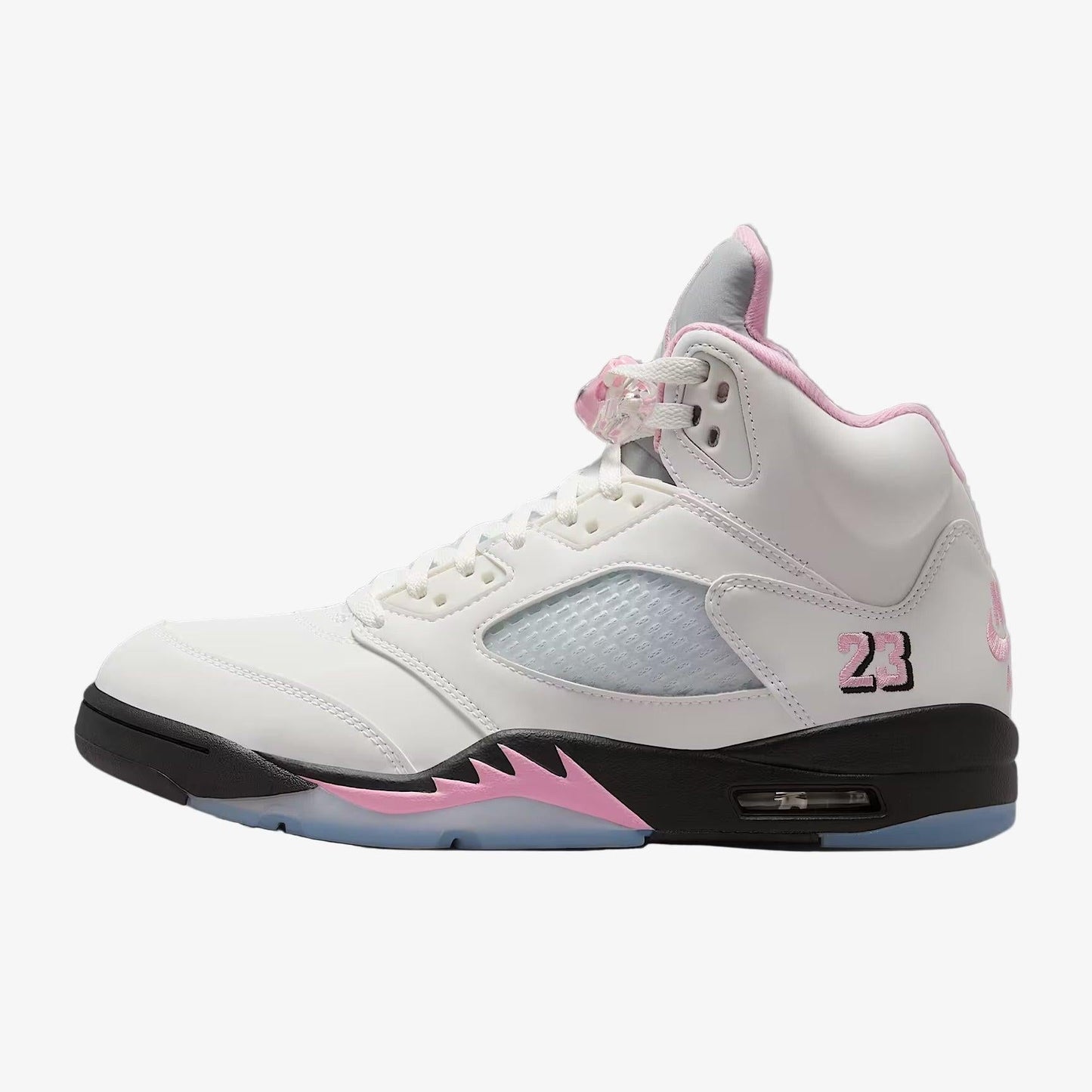 Air Jordan 5 Retro OG '35th Anniversary / Medium Soft Pink' (2025) [HQ7978-102] Athletic Basketball Sports Sneakers in White / Medium Soft Pink - Black for Unisex Adult Mens - AVBL MRKT (2)