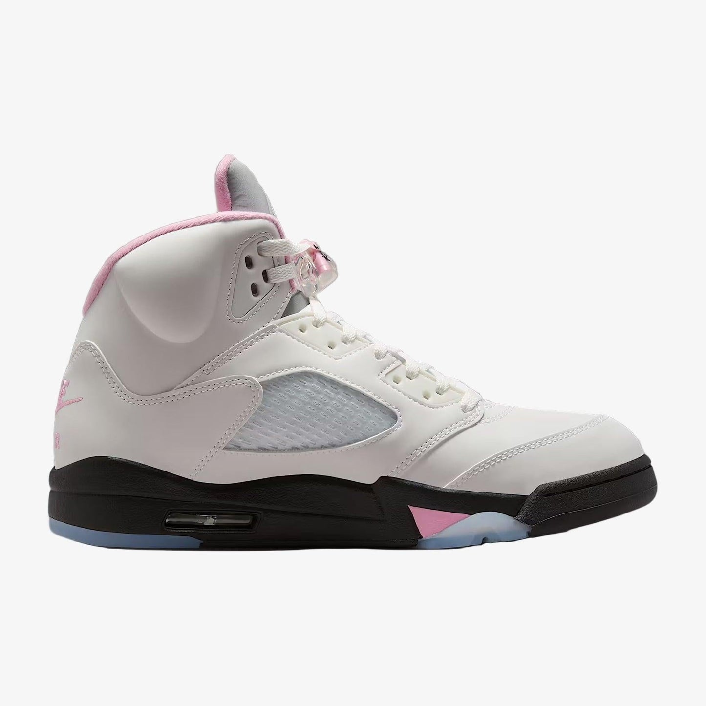 Air Jordan 5 Retro OG '35th Anniversary / Medium Soft Pink' (2025) [HQ7978-102] Athletic Basketball Sports Sneakers in White / Medium Soft Pink - Black for Unisex Adult Mens - AVBL MRKT (4)