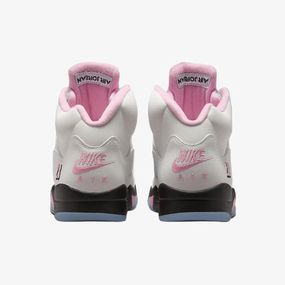 Air Jordan 5 Retro OG '35th Anniversary / Medium Soft Pink' (2025) [HQ7978-102] Athletic Basketball Sports Sneakers in White / Medium Soft Pink - Black for Unisex Adult Mens - AVBL MRKT (6)