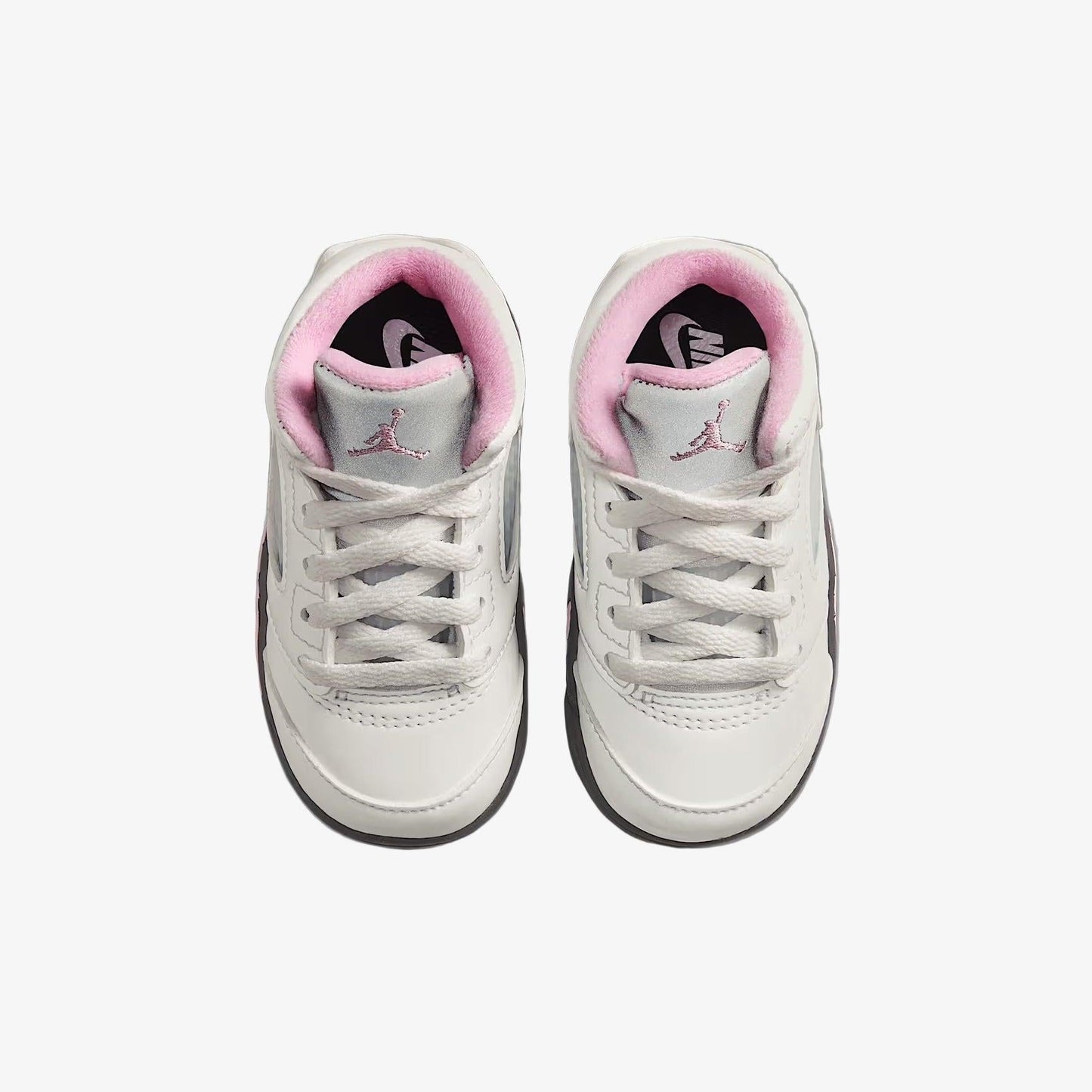 Air Jordan 5 Retro OG '35th Anniversary / Medium Soft Pink' (2025) (TD) [HQ7981-102] Athletic Basketball Sports Sneakers in White / Medium Soft Pink - Black for Unisex Baby Infant Toddler - AVBL MRKT (5)