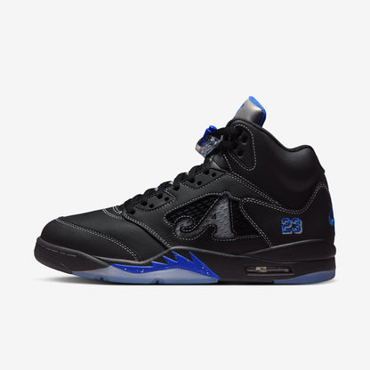 Air Jordan 5 Retro OG SP x Awake NY 'Boro Black / Racer Blue' (Edition of 13,000) (2025) [DV4982-004] Athletic Basketball Sports Sneakers in Black / Racer Blue for Unisex Adult Mens - AVBL MRKT (2)