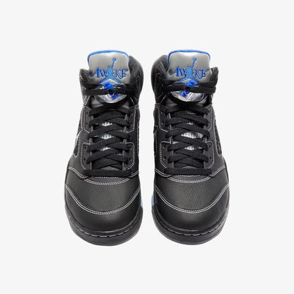 Air Jordan 5 Retro OG SP x Awake NY 'Boro Black / Racer Blue' (Edition of 13,000) (2025) [DV4982-004] Athletic Basketball Sports Sneakers in Black / Racer Blue for Unisex Adult Mens - AVBL MRKT (5)