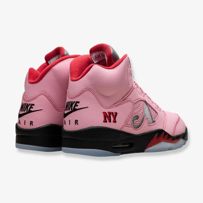 Air Jordan 5 Retro OG SP x Awake NY 'Bubblegum / Arctic Pink' (Edition of 7,000) (2025) [DV4982-600] Athletic Basketball Sports Sneakers in Pink / University Red - Black for Unisex Adult Mens - AVBL MRKT (4)