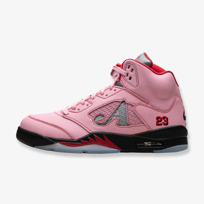 Air Jordan 5 Retro OG SP x Awake NY 'Bubblegum / Arctic Pink' (Edition of 7,000) (2025) [DV4982-600] Athletic Basketball Sports Sneakers in Pink / University Red - Black for Unisex Adult Mens - AVBL MRKT (2)