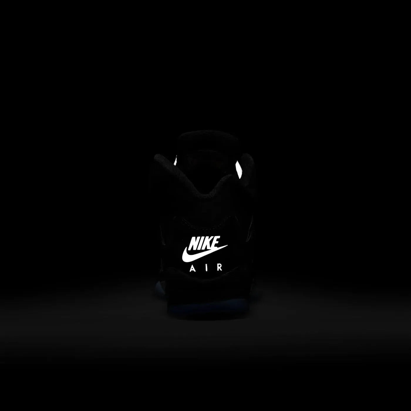 Air Jordan 5 Retro 'Reimagined Black / Metallic Silver' (2025) (GS) [HF3976-001] Athletic Basketball Sports Sneakers in Black / White - Metallic Silver - Fire Red for Unisex Youth Kids Junior Boys Girls - AVBL MRKT (13)