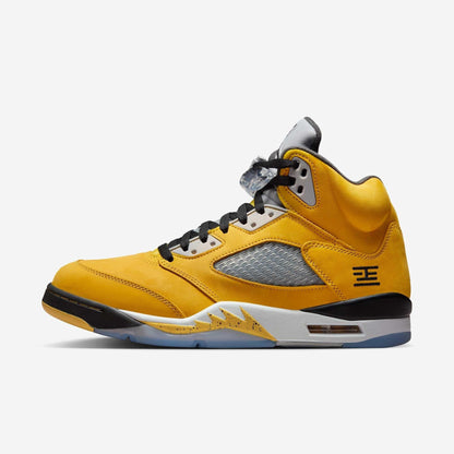 Air Jordan 5 Retro 'Tokyo T23' (2025) [IO3372-700] Athletic Basketball Sports Sneakers in Varsity Maize / Black - Wolf Grey - Anthracite for Unisex Adult Mens - AVBL MRKT (2)