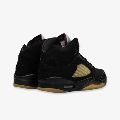 Air Jordan 5 Retro x A Ma Maniére 'Dusk' (2023) [FD1330-001] Athletic Basketball Sports Sneakers in Black / Burgundy Crush - Black - Pale Ivory for Unisex Adult Mens - AVBL MRKT (4)