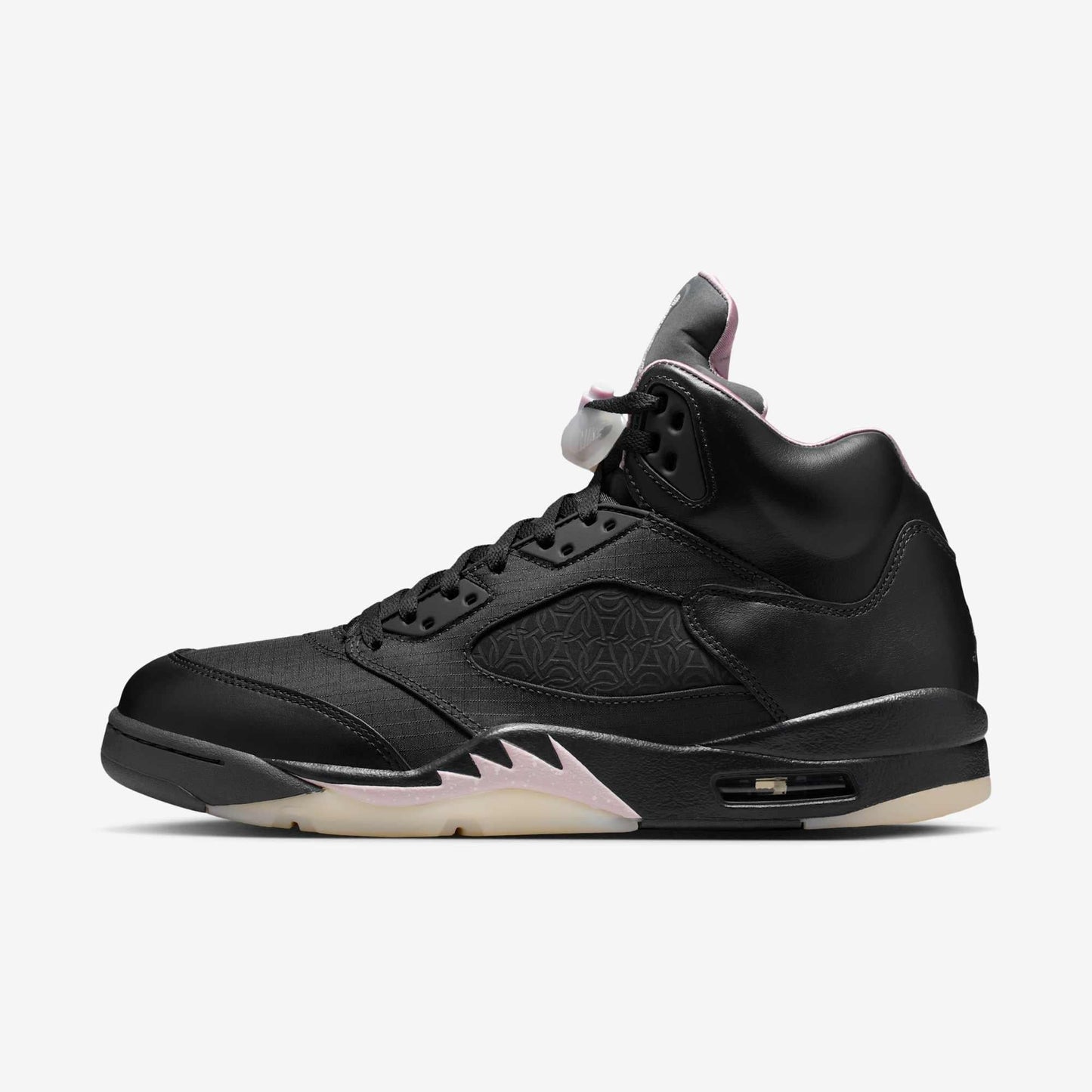 Air Jordan 5 Retro x PSG 'Paris Saint-Germain / Off Noir' (2025) [HQ3004-001] Athletic Basketball Sports Sneakers in Off Noir / Particle Rose for Unisex Adult Mens - AVBL MRKT (2)
