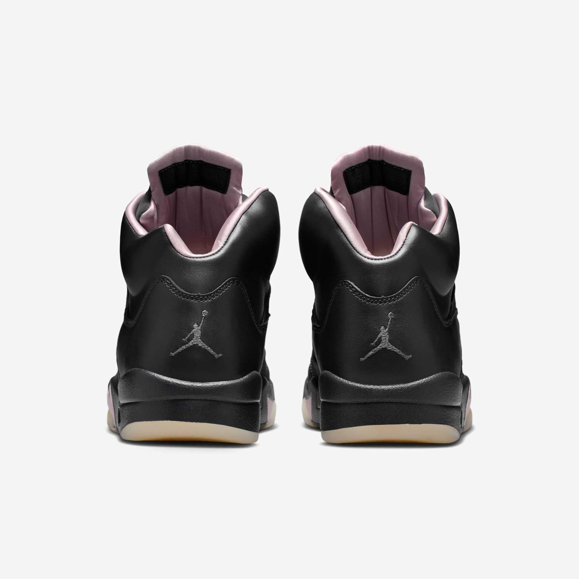 Air Jordan 5 Retro x PSG 'Paris Saint-Germain / Off Noir' (2025) [HQ3004-001] Athletic Basketball Sports Sneakers in Off Noir / Particle Rose for Unisex Adult Mens - AVBL MRKT (6)