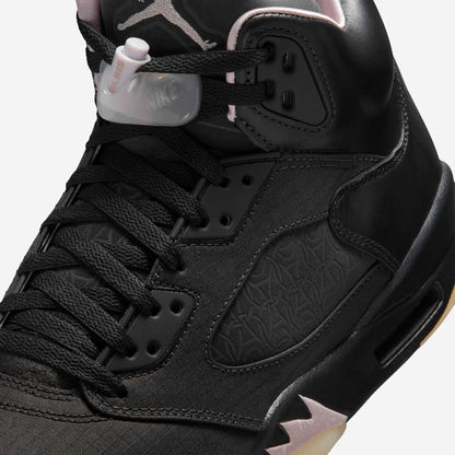 Air Jordan 5 Retro x PSG 'Paris Saint-Germain / Off Noir' (2025) [HQ3004-001] Athletic Basketball Sports Sneakers in Off Noir / Particle Rose for Unisex Adult Mens - AVBL MRKT (7)