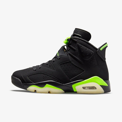 Air Jordan 6 Retro 'Black / Electric Green' (2021) [CT8529-003] Athletic Basketball Sports Sneakers in Black / Electric Green for Unisex Adult Mens - AVBL MRKT (2)