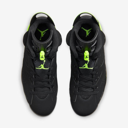 Air Jordan 6 Retro 'Black / Electric Green' (2021) [CT8529-003] Athletic Basketball Sports Sneakers in Black / Electric Green for Unisex Adult Mens - AVBL MRKT (5)