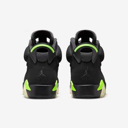 Air Jordan 6 Retro 'Black / Electric Green' (2021) [CT8529-003] Athletic Basketball Sports Sneakers in Black / Electric Green for Unisex Adult Mens - AVBL MRKT (6)