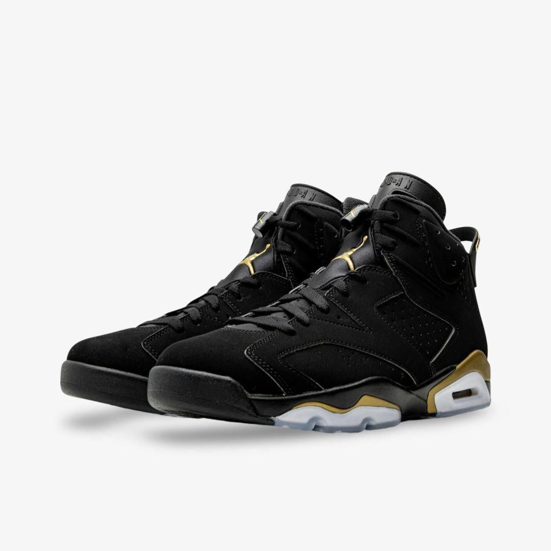 Air Jordan 6 Retro DMP 'Defining Moments' (2020) [CT4954-007] Athletic Basketball Sports Sneakers in Black / Metallic Gold - Black for Unisex Adult Mens - AVBL MRKT (1)