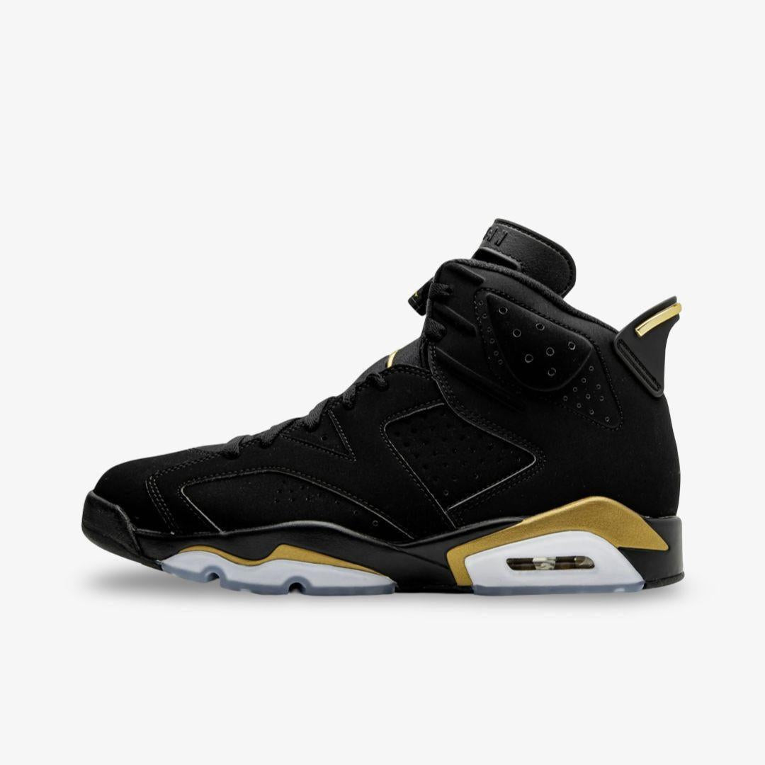 Air Jordan 6 Retro DMP 'Defining Moments' (2020) [CT4954-007] Athletic Basketball Sports Sneakers in Black / Metallic Gold - Black for Unisex Adult Mens - AVBL MRKT (2)