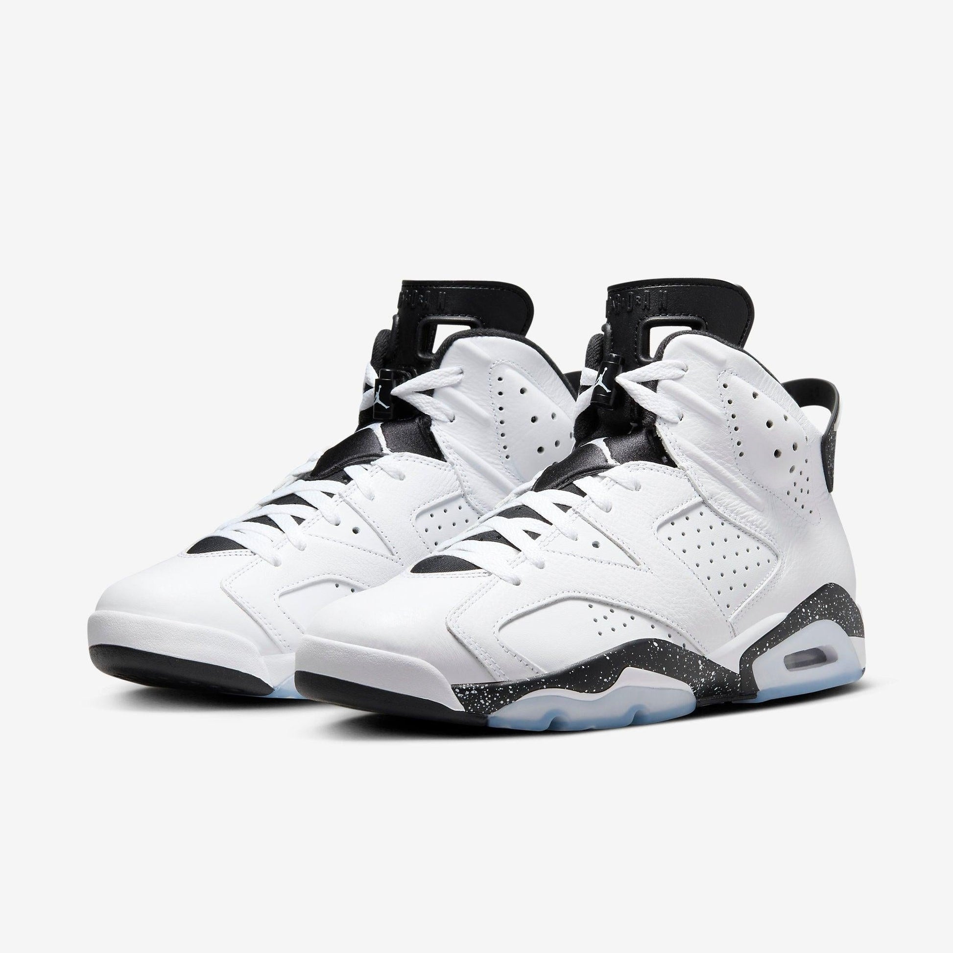 Air Jordan 6 Retro 'Reverse Oreo' (2024) [CT8529-112] Athletic Basketball Sports Sneakers in White / Black for Unisex Adult Mens - AVBL MRKT (1)