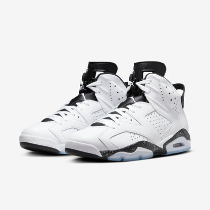 Air Jordan 6 Retro 'Reverse Oreo' (2024) [CT8529-112] Athletic Basketball Sports Sneakers in White / Black for Unisex Adult Mens - AVBL MRKT (1)