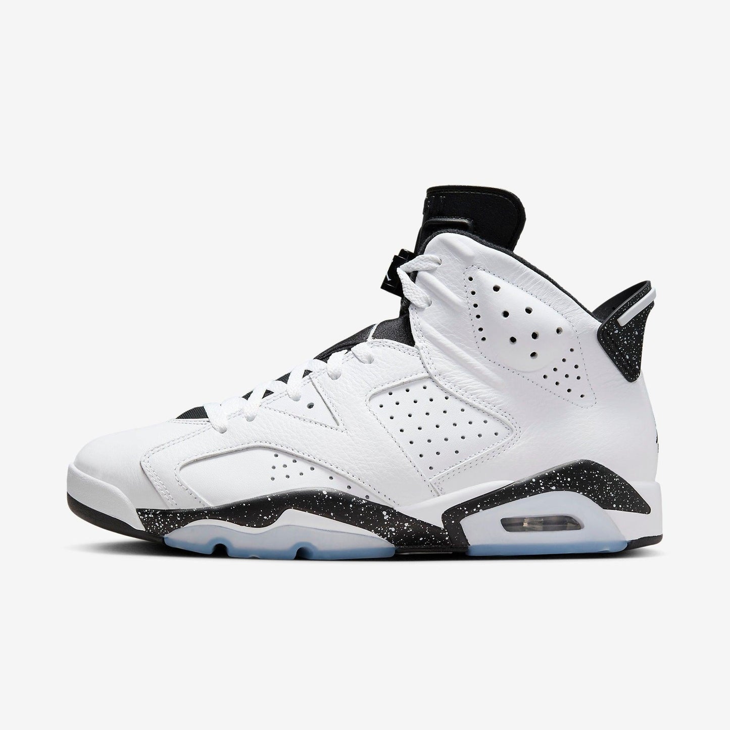 Air Jordan 6 Retro 'Reverse Oreo' (2024) [CT8529-112] Athletic Basketball Sports Sneakers in White / Black for Unisex Adult Mens - AVBL MRKT (2)