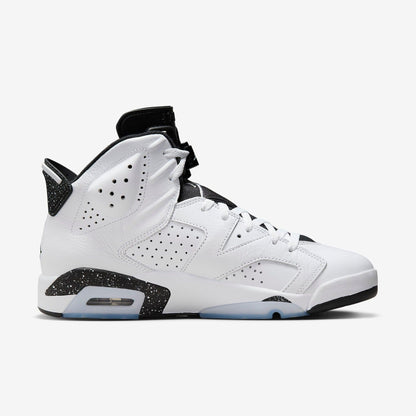 Air Jordan 6 Retro 'Reverse Oreo' (2024) [CT8529-112] Athletic Basketball Sports Sneakers in White / Black for Unisex Adult Mens - AVBL MRKT (4)