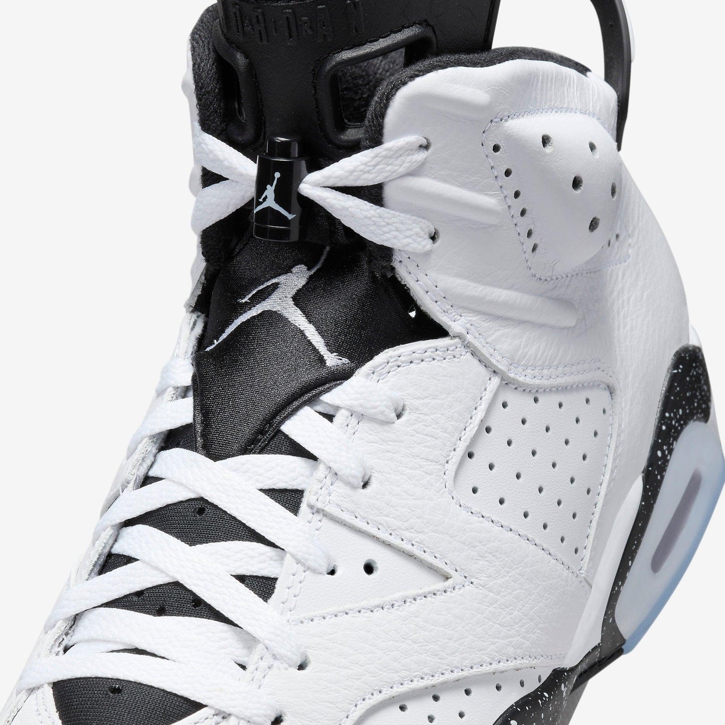 Air Jordan 6 Retro 'Reverse Oreo' (2024) [CT8529-112] Athletic Basketball Sports Sneakers in White / Black for Unisex Adult Mens - AVBL MRKT (7)