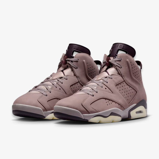 Air Jordan 6 Retro SP AMM x A Ma Maniere 'Smokey Mauve' (2025) [IF3103-200] Athletic Basketball Sports Sneakers in Vapor Mauve / Burgundy Ash for Unisex Adult Mens - AVBL MRKT (1)