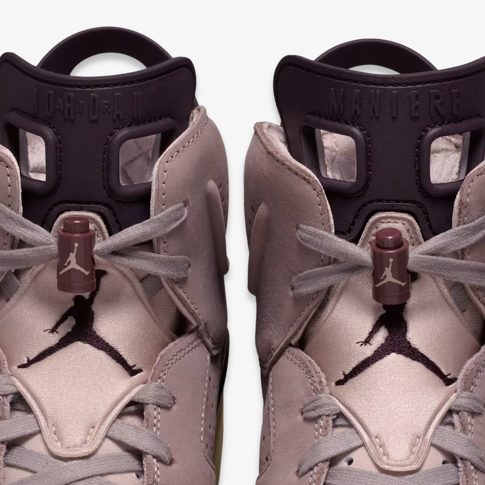 Air Jordan 6 Retro SP AMM x A Ma Maniere 'Smokey Mauve' (2025) [IF3103-200] Athletic Basketball Sports Sneakers in Vapor Mauve / Burgundy Ash for Unisex Adult Mens - AVBL MRKT (5)
