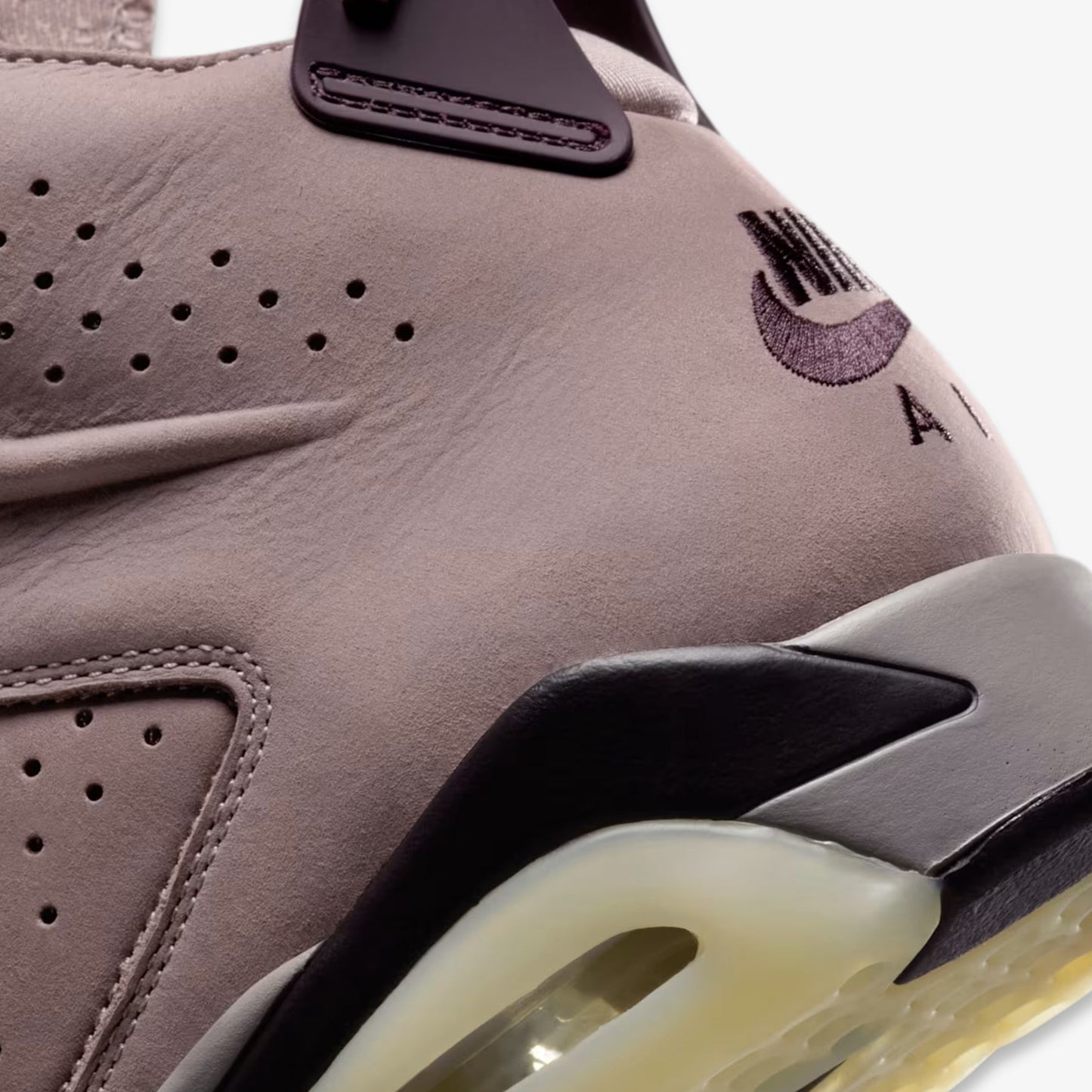 Air Jordan 6 Retro SP AMM x A Ma Maniere 'Smokey Mauve' (2025) [IF3103-200] Athletic Basketball Sports Sneakers in Vapor Mauve / Burgundy Ash for Unisex Adult Mens - AVBL MRKT (8)