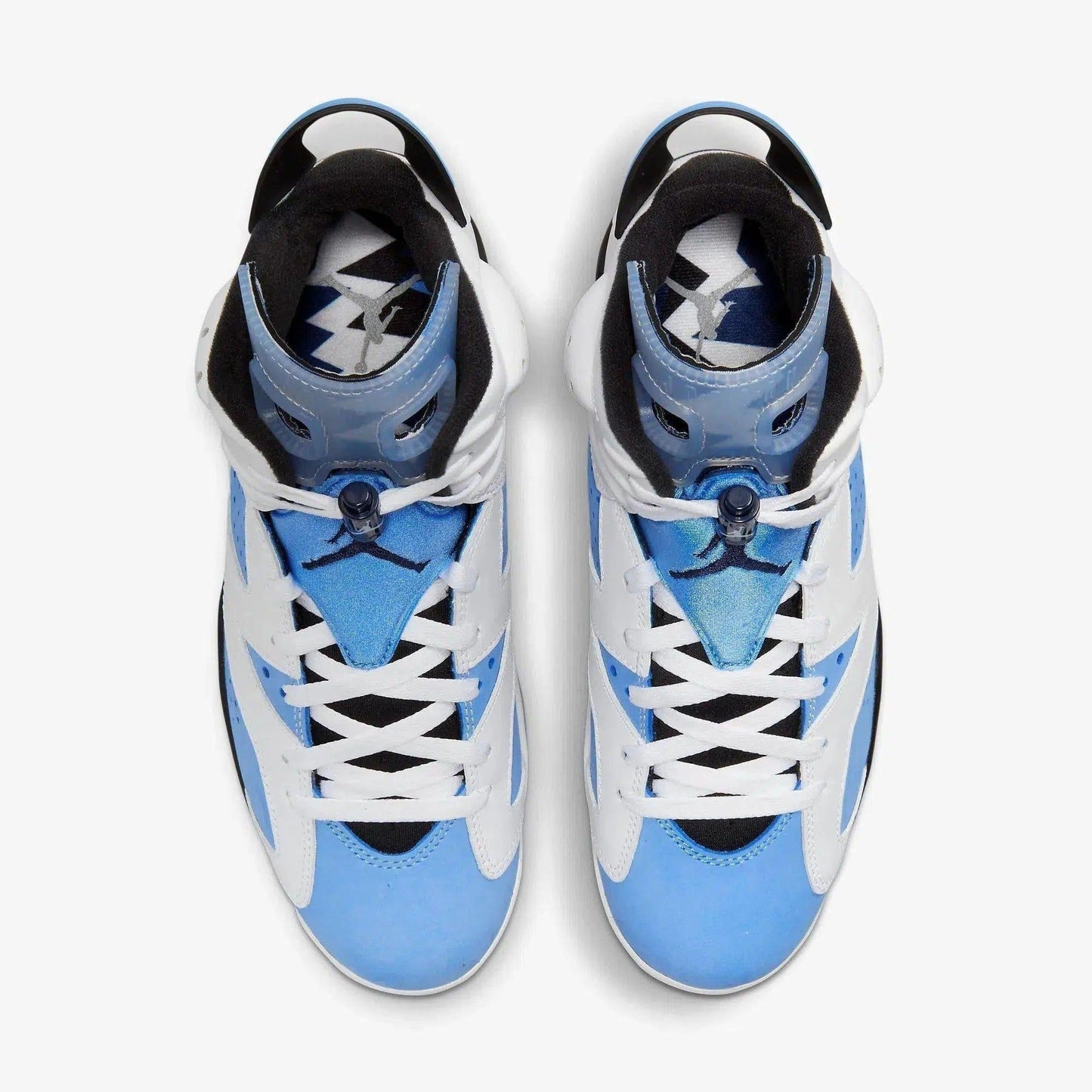Air Jordan 6 Retro 'White / UNC University Blue' (2022) [CT8529-410] Athletic Basketball Sports Sneakers in University Blue / White - Black for Unisex Adult Mens - AVBL MRKT (5)