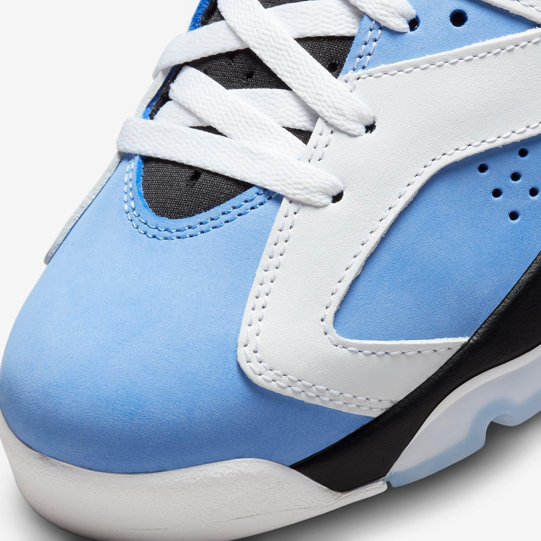 Air Jordan 6 Retro 'White / UNC University Blue' (2022) [CT8529-410] Athletic Basketball Sports Sneakers in University Blue / White - Black for Unisex Adult Mens - AVBL MRKT (7)