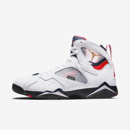 Air Jordan 7 Retro BCFC 'PSG Paris Saint-Germain' (2021) [CZ0789-105] Athletic Basketball Sports Sneakers in White / University Red for Unisex Adult Mens - AVBL MRKT (2)
