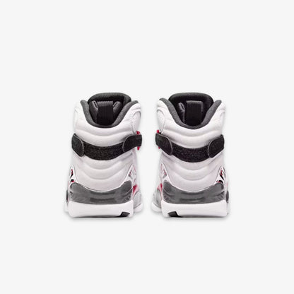 Air Jordan 8 Retro 'Bugs Bunny' (2025) (GS) [305368-100] Athletic Basketball Sports Sneakers in White / Black - True Red for Unisex Youth Kids Junior Boys Girls - AVBL MRKT (6)