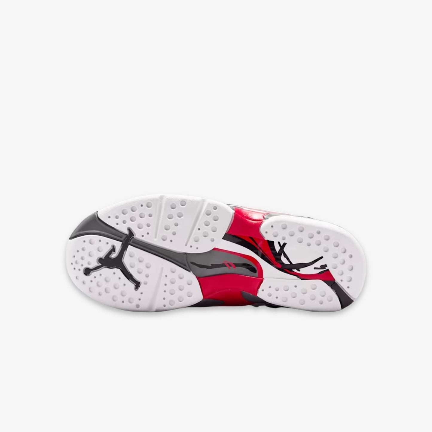 Air Jordan 8 Retro 'Bugs Bunny' (2025) (GS) [305368-100] Athletic Basketball Sports Sneakers in White / Black - True Red for Unisex Youth Kids Junior Boys Girls - AVBL MRKT (9)