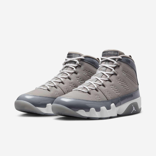 Air Jordan 9 Retro 'Cool Grey' (2025) [HV4794-011] Athletic Basketball Sports Sneakers in Medium Grey / Cool Grey - White for Unisex Adult Mens - AVBL MRKT (1)